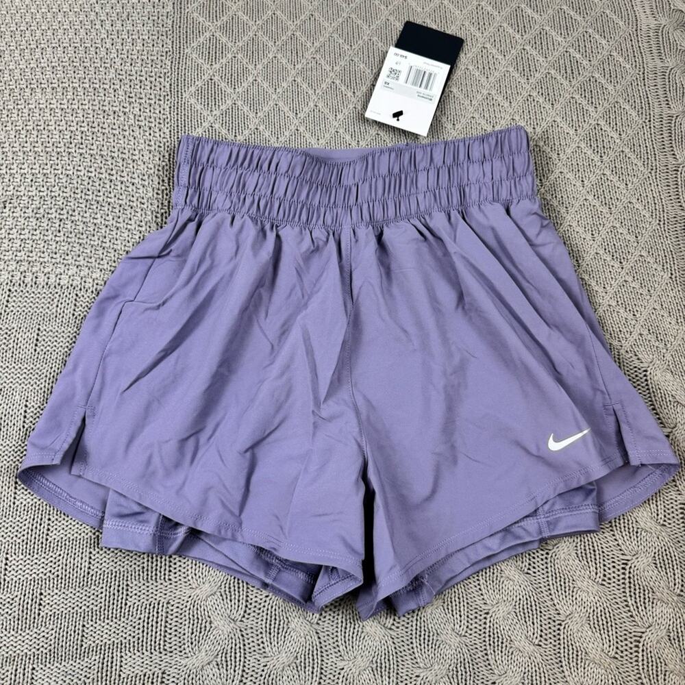Nike Women's Dri Fit Lavender Athletic Shorts XS
